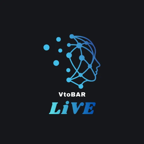 VtoBAR LiVE ロゴ