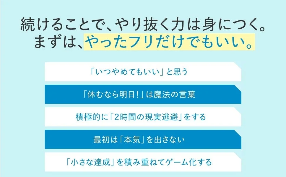 習慣化の具体的なコツ