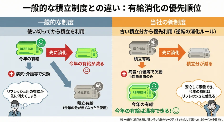 一般的な積立制度との違い
