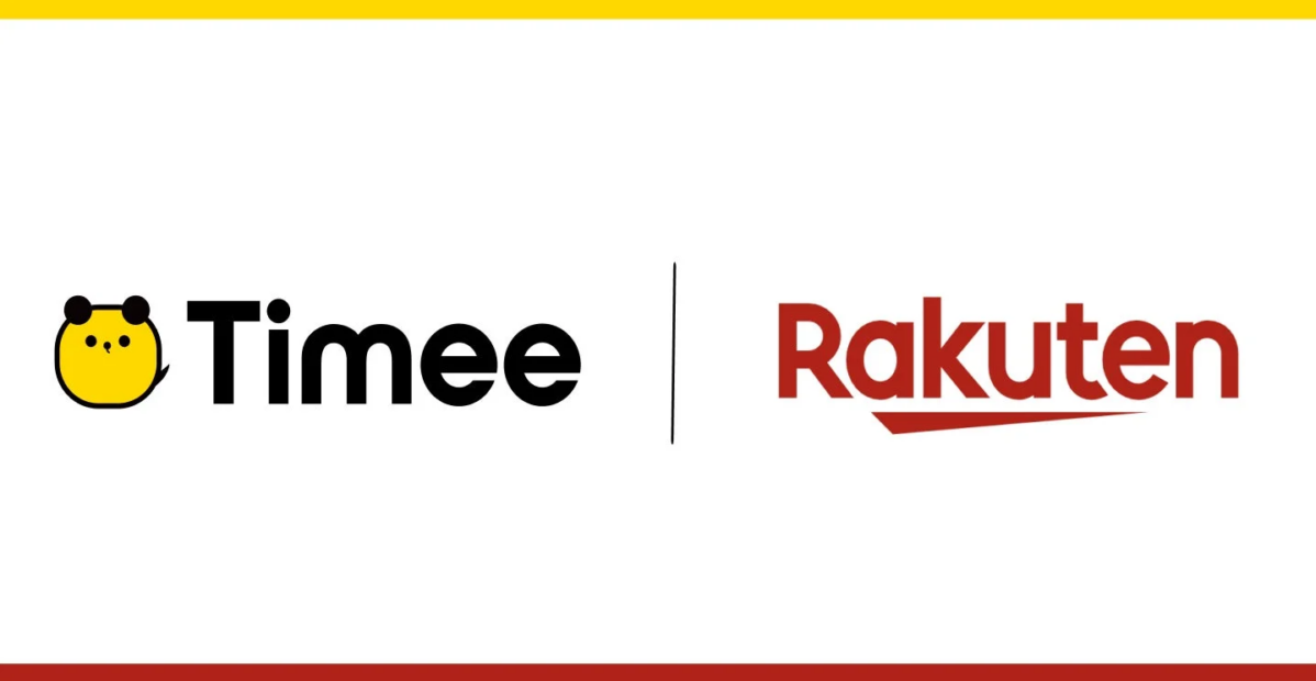 TimeeとRakutenのロゴ
