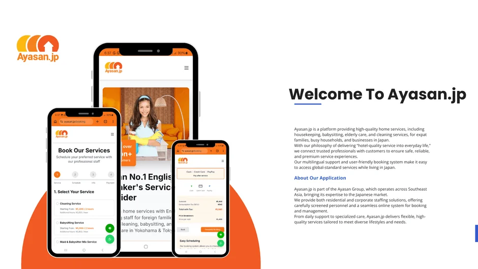 Ayasan.jpのプラットフォーム概要
