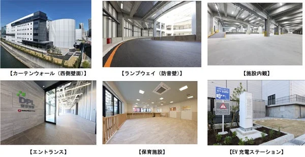 施設内観、保育施設、EV充電ステーションなど