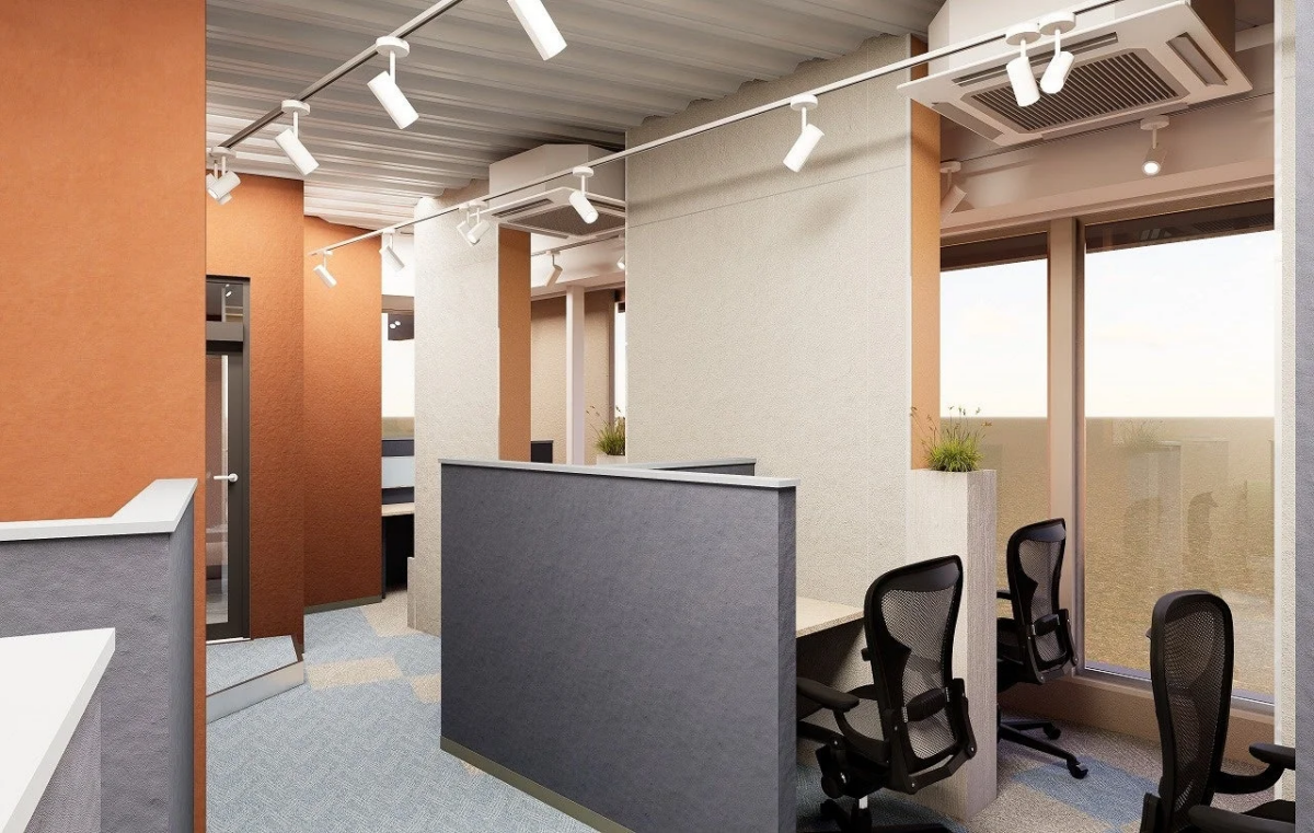 モダンなオフィス空間