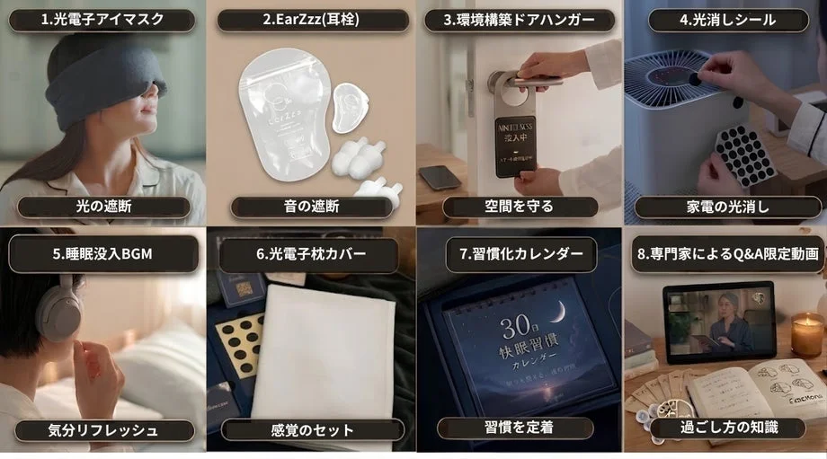 快眠とウェルネスをサポートする8つの製品やサービス
