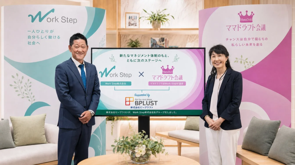 Work Stepとビープラストのグループ化を示す画像